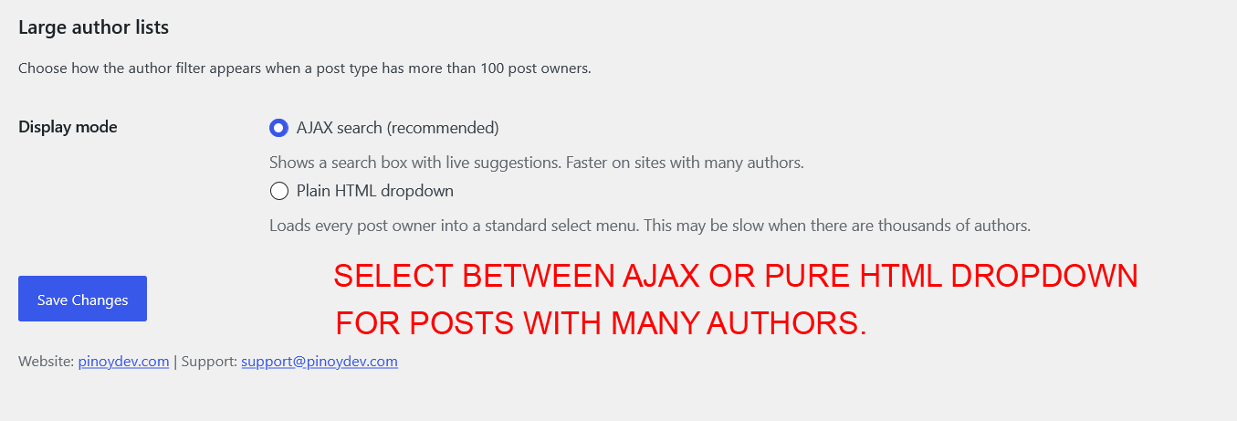 AJAX search